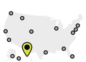Map of Earthjustice’s office locations, with the Honolulu location highlighted.